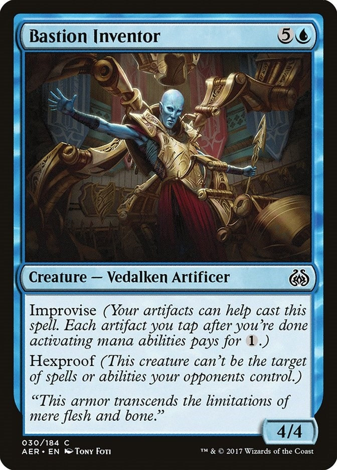 Image for Bastion Inventor (30) (AER) - Magic: The Gathering