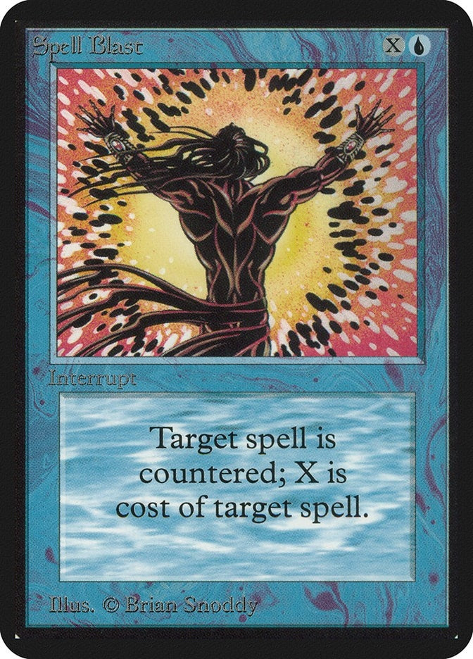 Image for Spell Blast - Magic: The Gathering