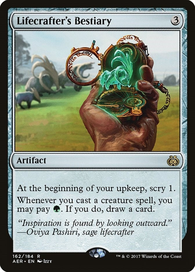 Image for Lifecrafter's Bestiary (162) (AER) - Magic: The Gathering