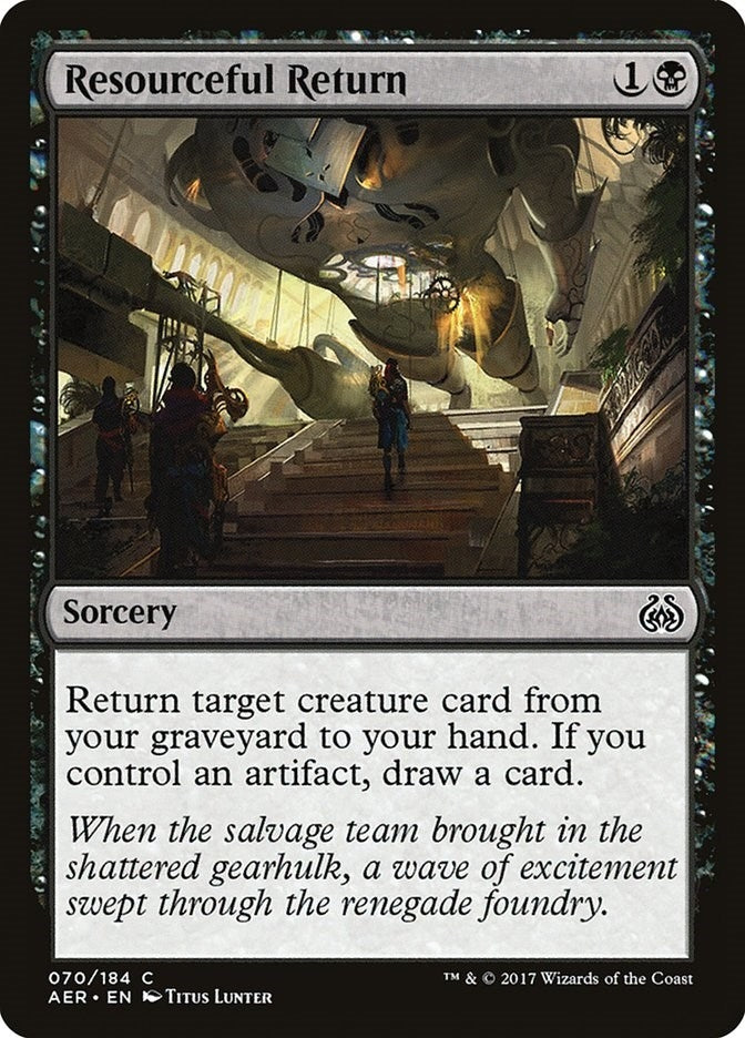 Image for Resourceful Return (70) - Magic: The Gathering