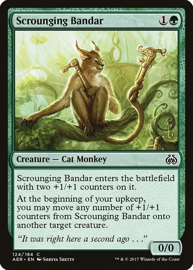 Image for Scrounging Bandar (124) - Magic: The Gathering