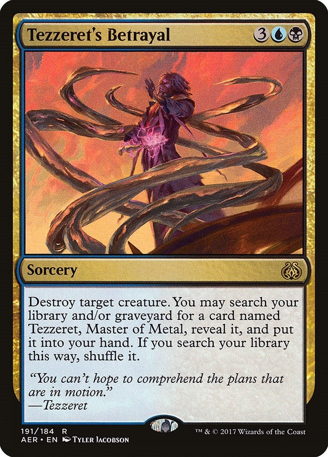 Image for Tezzeret's Betrayal (191) - Magic: The Gathering