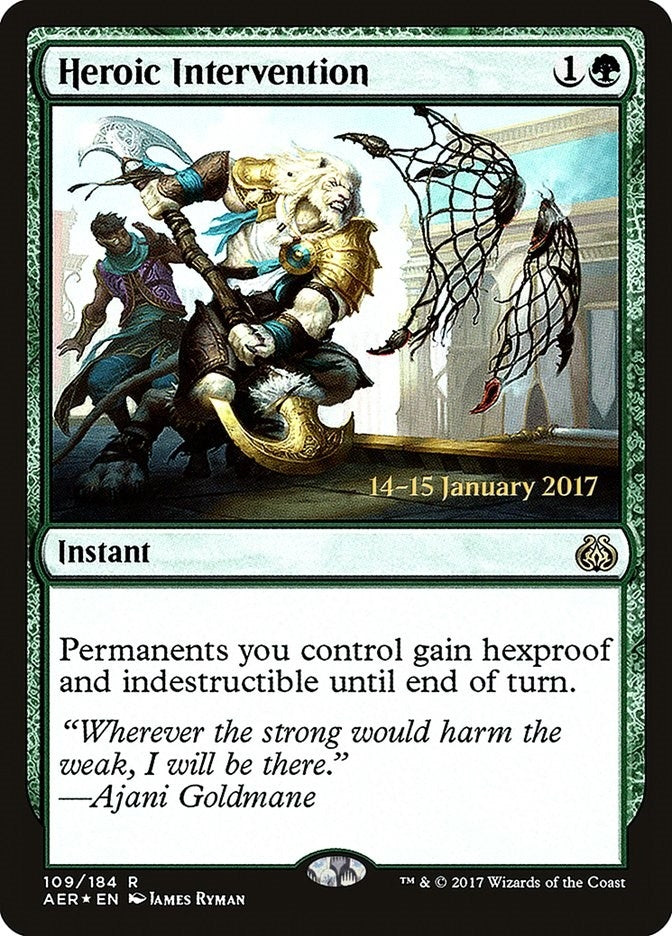 Image for Heroic Intervention (AER) (109) - Magic: The Gathering