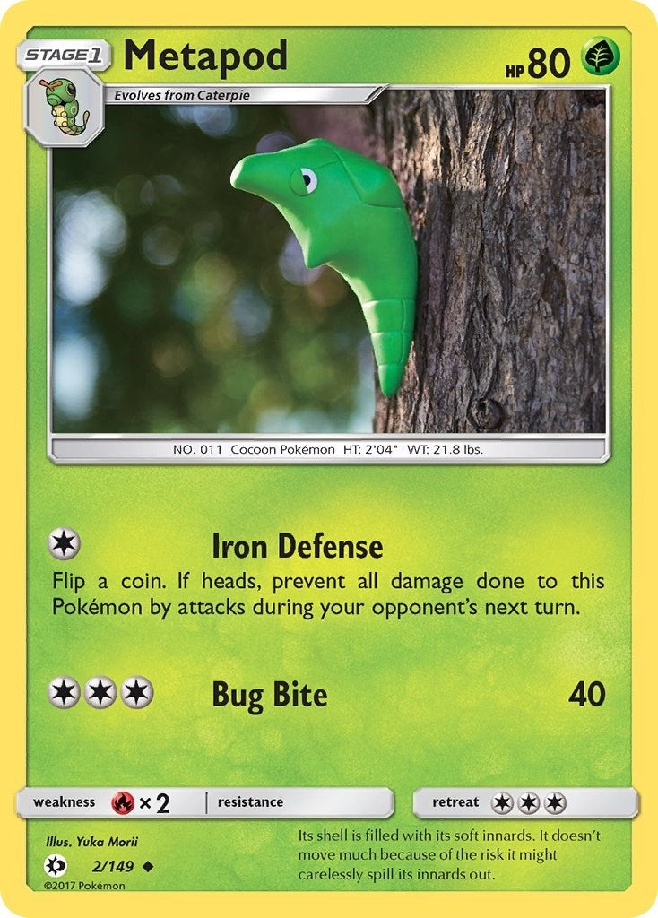 Image for Metapod (2/149) (SM01) - Pokemon