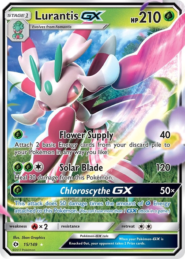 Image for Lurantis GX (15/149) (SM01) - Pokemon