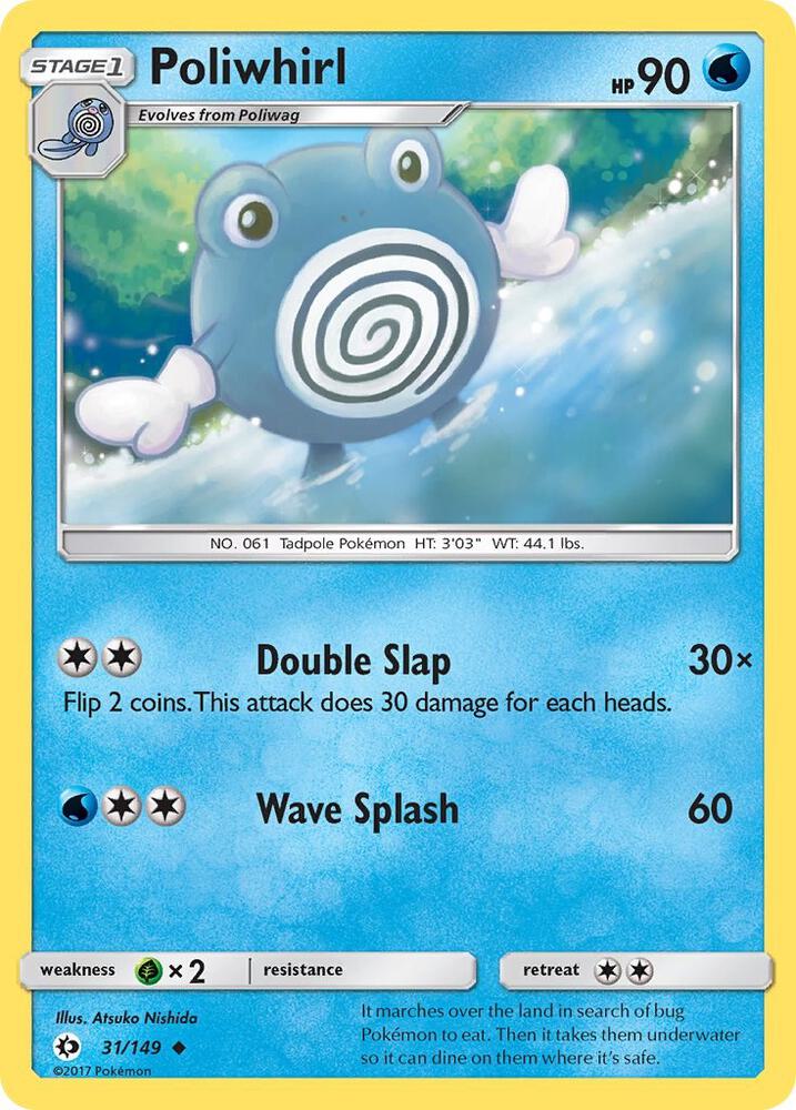 Image for Poliwhirl (31/149) (SM01) - Pokemon