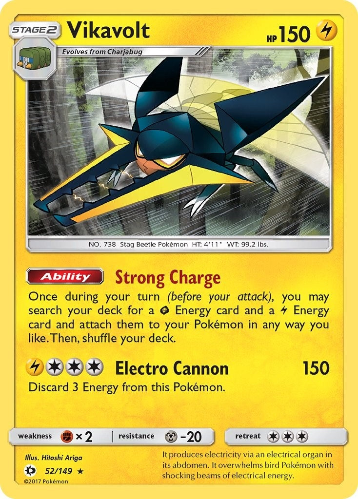 Image for Vikavolt (52/149) (SM01) - Pokemon