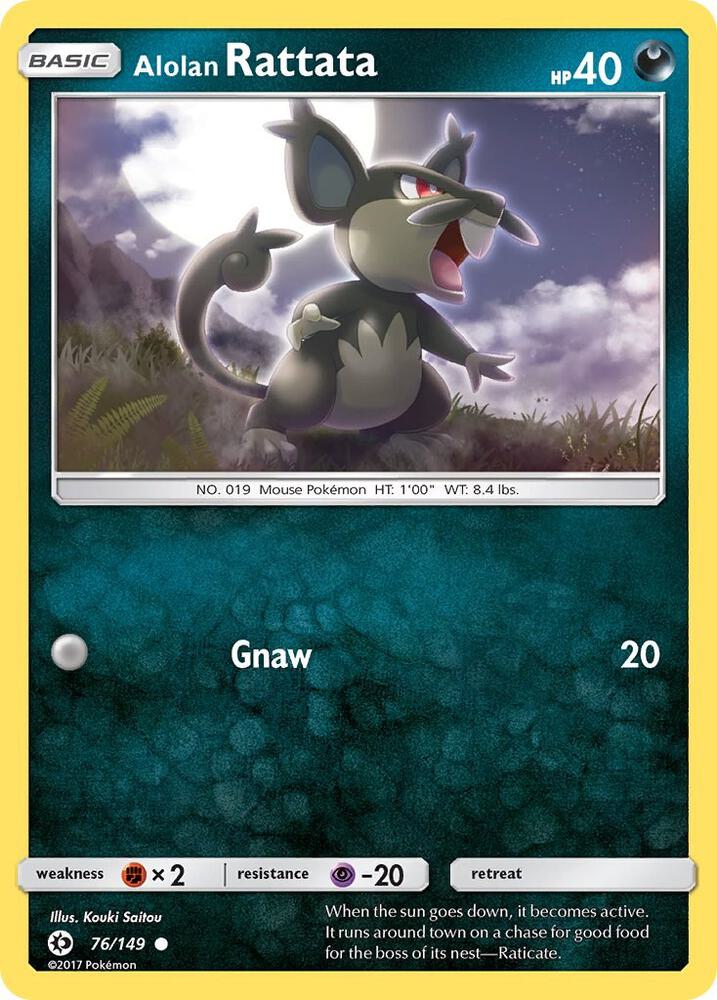 Alolan Rattata (76/149) (SM01)