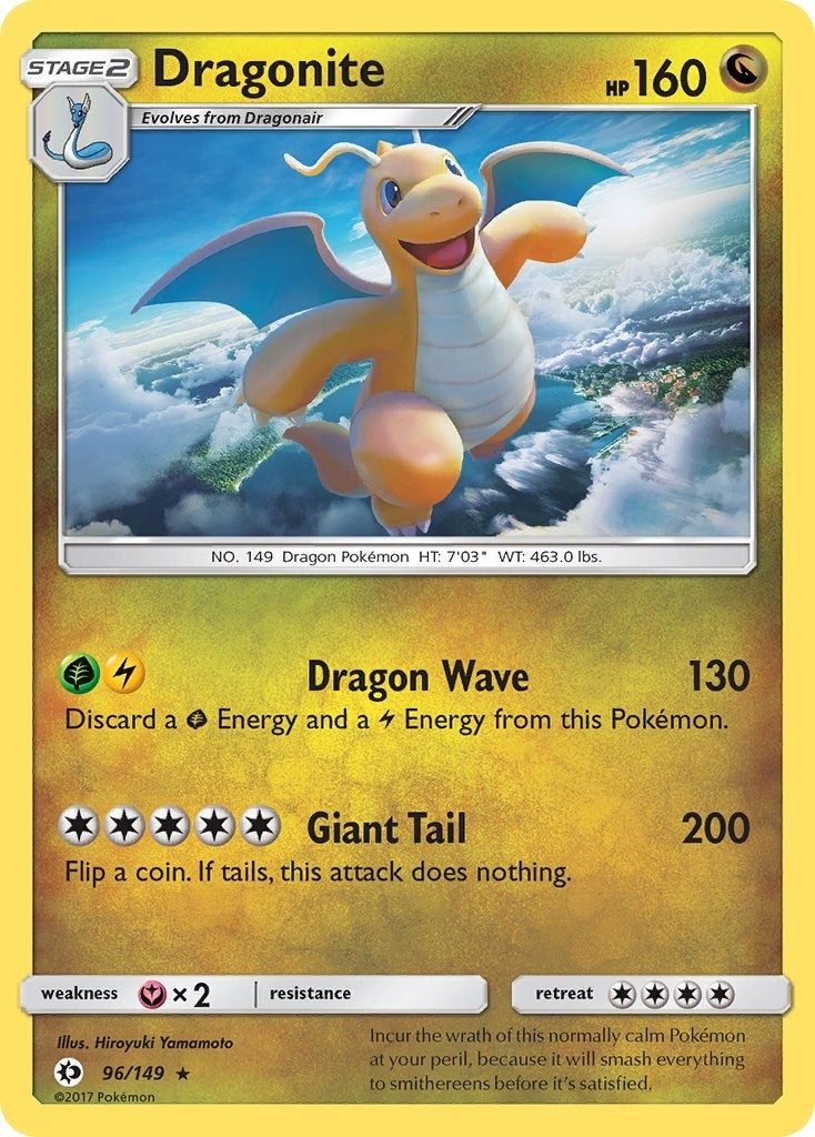 Image for Dragonite (96/149) (SM01) - Pokemon