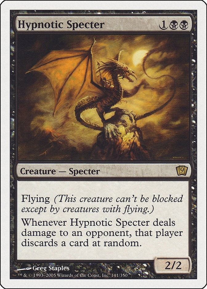 Image for Hypnotic Specter (141) - Magic: The Gathering