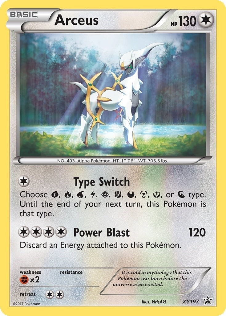 Image for Arceus - XY197 (XY197) (PR) - Pokemon