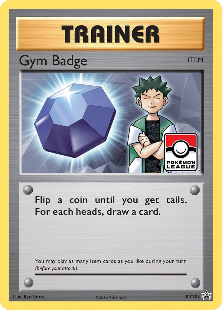 Image for Gym Badge (Brock) (XY203) (PR) - Pokemon