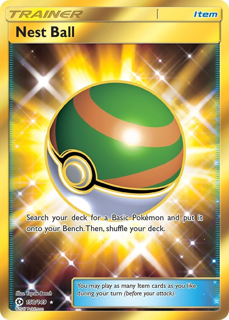 Image for Nest Ball (Secret) (158/149) (SM01) - Pokemon
