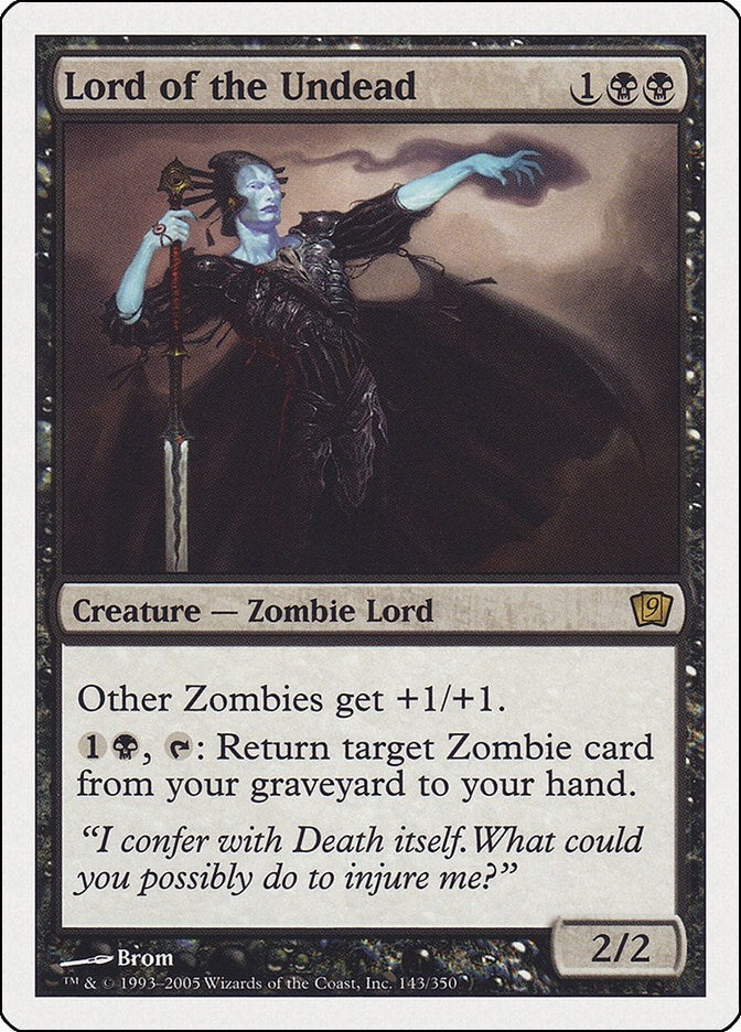 Image for Lord of the Undead (143) - Magic: The Gathering