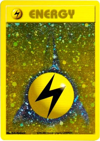 Image for Lightning Energy (WotC 2002 League Promo) (PR) - Pokemon