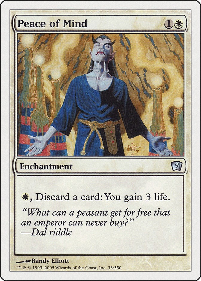Image for Peace of Mind (33) - Magic: The Gathering
