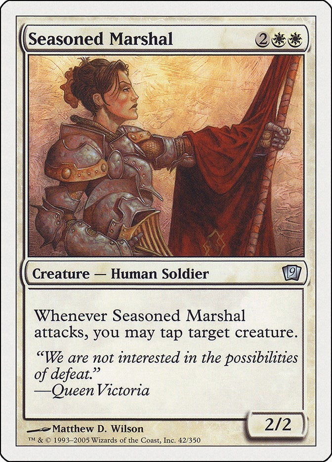 Image for Seasoned Marshal - Magic: The Gathering