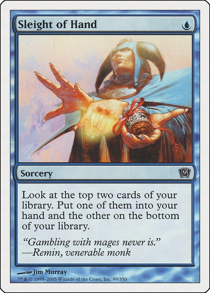 Image for Sleight of Hand (99) - Magic: The Gathering