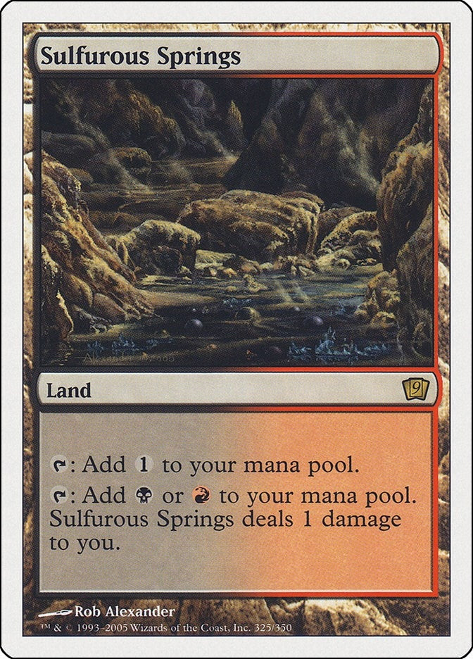 Image for Sulfurous Springs (325) - Magic: The Gathering