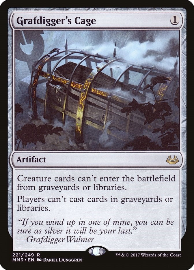 Image for Grafdigger's Cage (221) - Magic: The Gathering