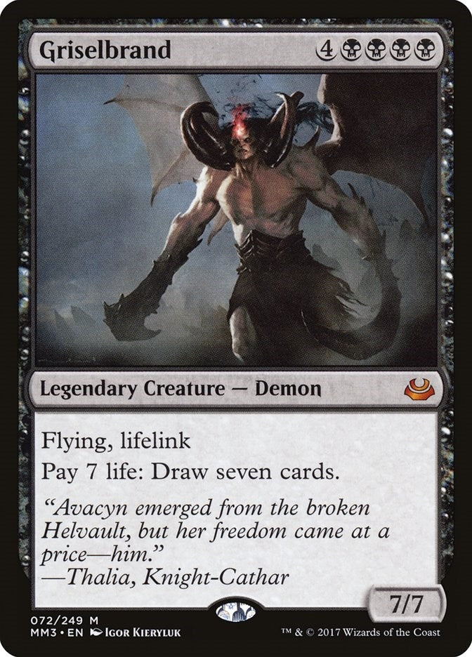 Image for Griselbrand (72) - Magic: The Gathering