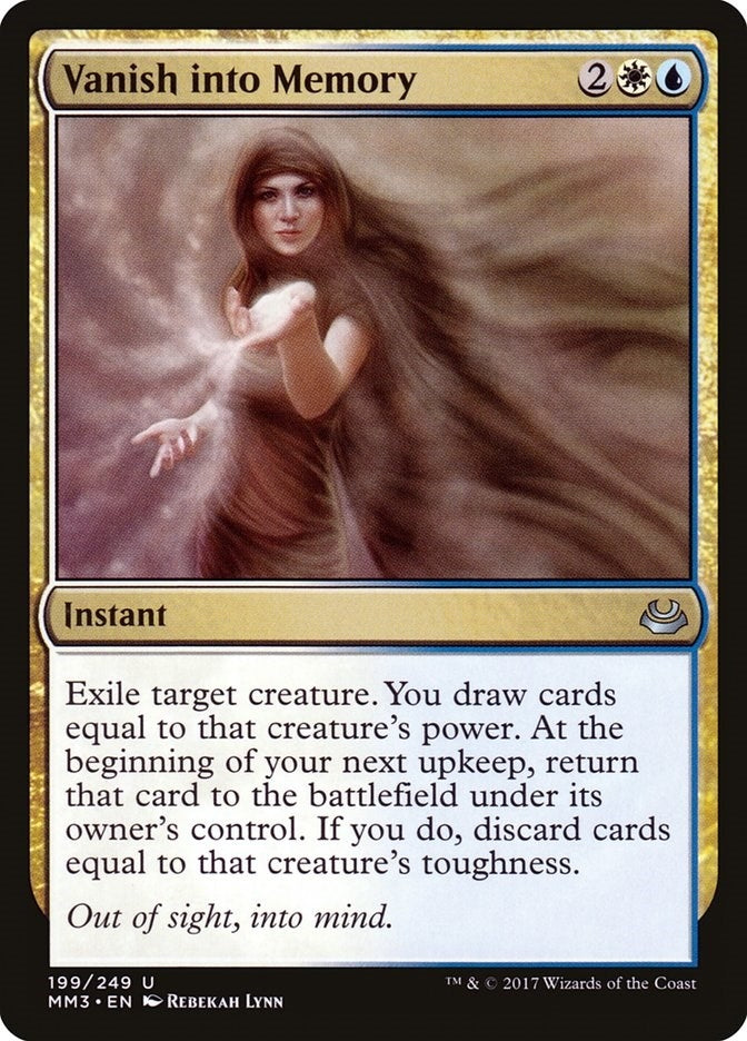 Image for Vanish into Memory (199) (MM3) - Magic: The Gathering
