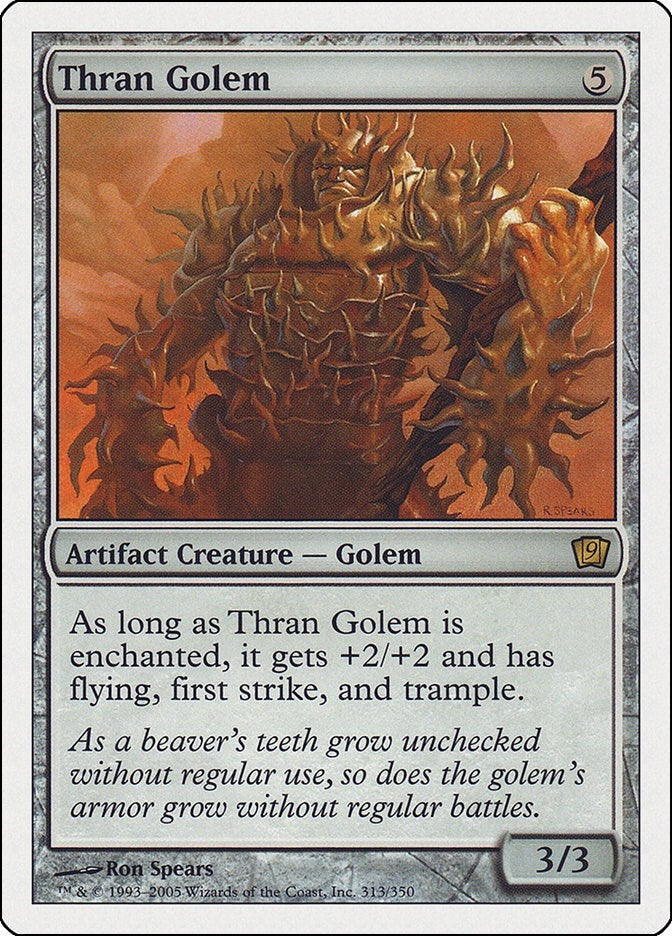 Image for Thran Golem (313) - Magic: The Gathering