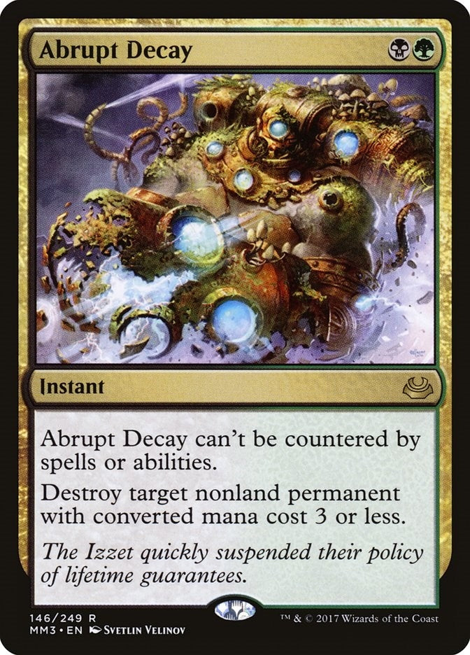Image for Abrupt Decay (146) (MM3) - Magic: The Gathering