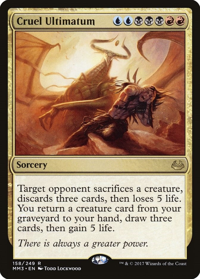 Image for Cruel Ultimatum (158) - Magic: The Gathering