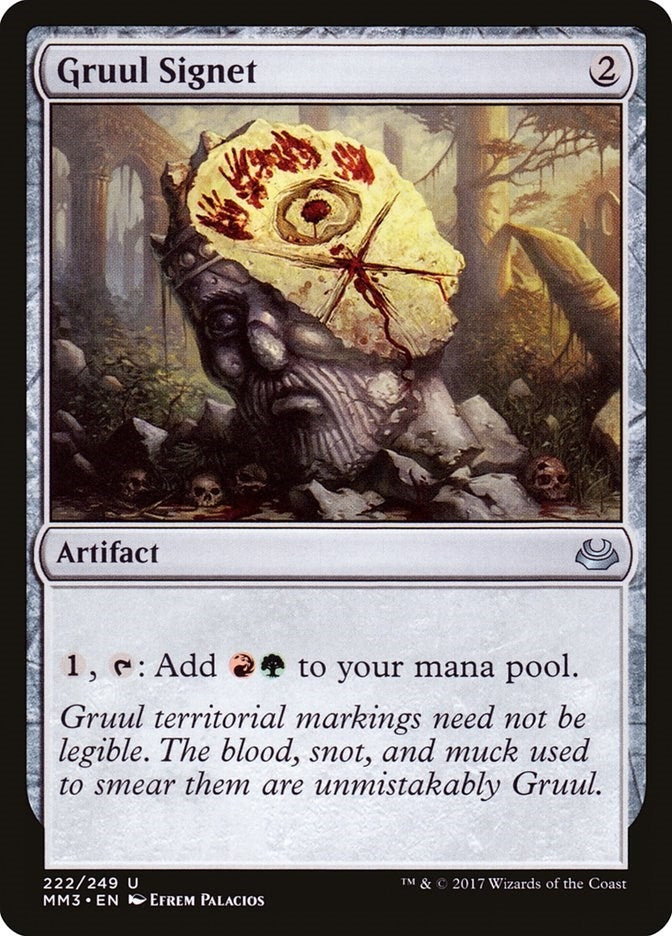 Image for Gruul Signet (222) (MM3) - Magic: The Gathering