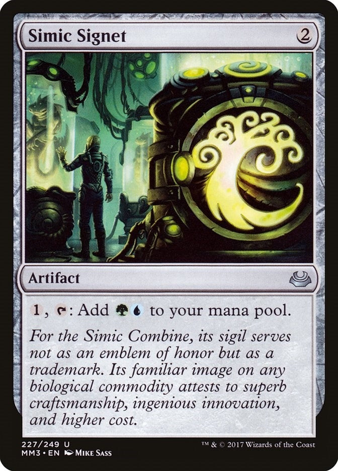 Image for Simic Signet (227) - Magic: The Gathering