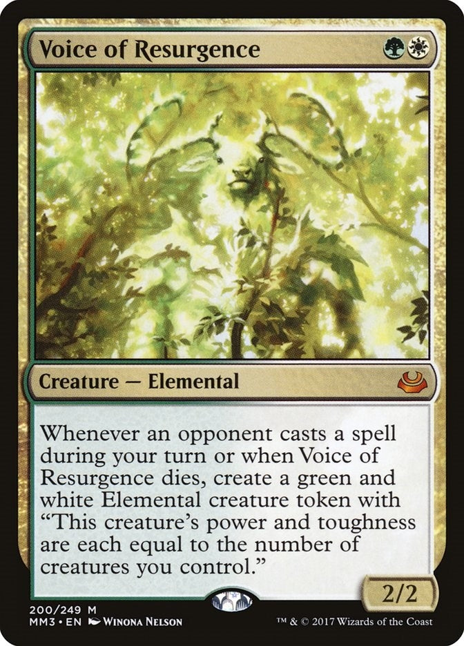 Image for Voice of Resurgence (200) - Magic: The Gathering