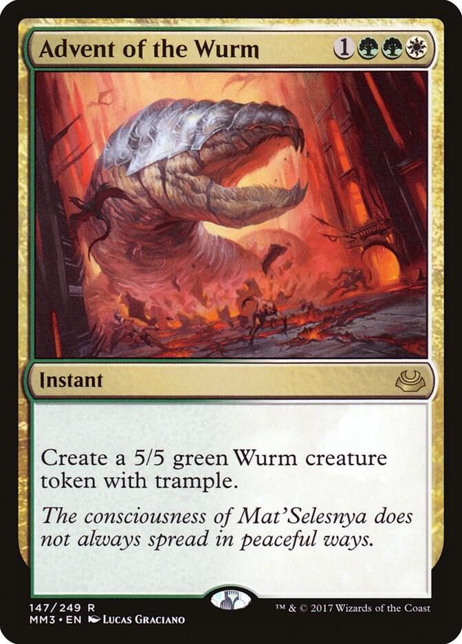 Image for Advent of the Wurm (147) (MM3) - Magic: The Gathering