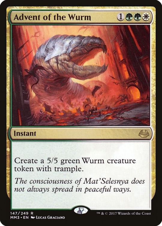 Image for Advent of the Wurm (147) (MM3) - Magic: The Gathering