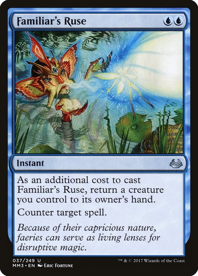 Image for Familiar's Ruse (37) - Magic: The Gathering