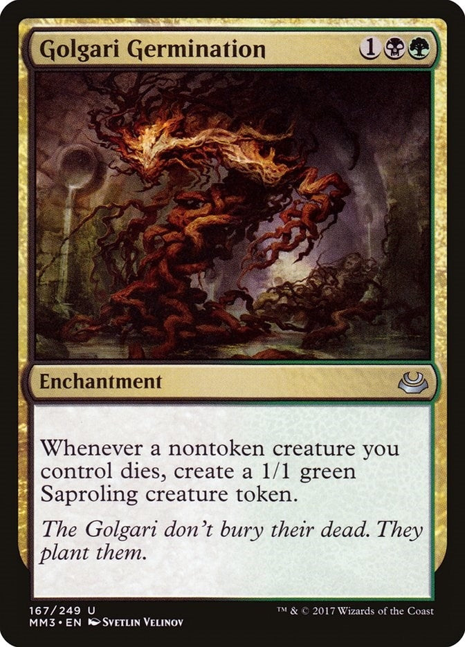 Image for Golgari Germination (167) (MM3) - Magic: The Gathering