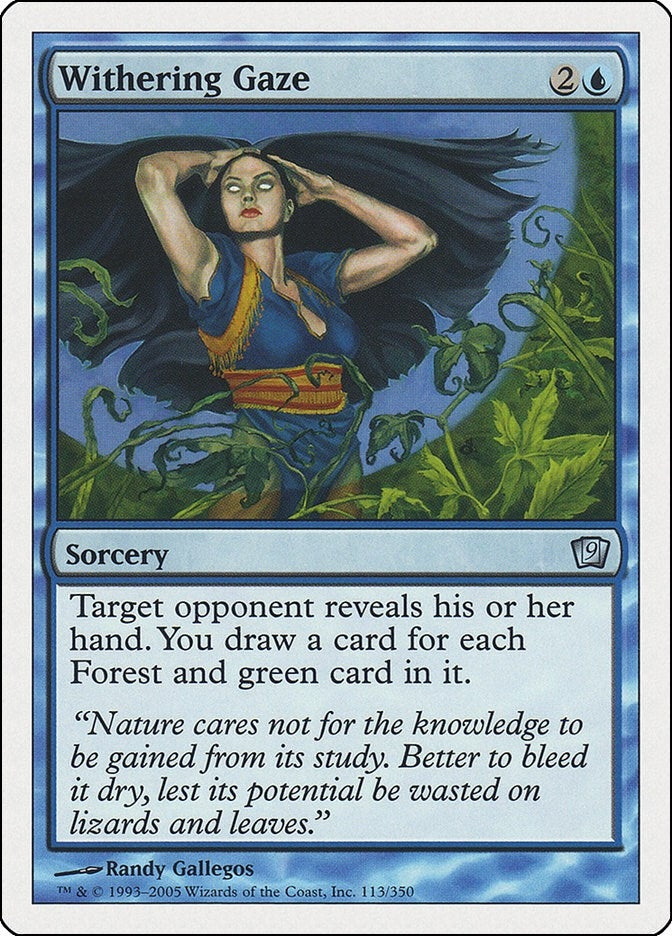 Image for Withering Gaze (113) - Magic: The Gathering