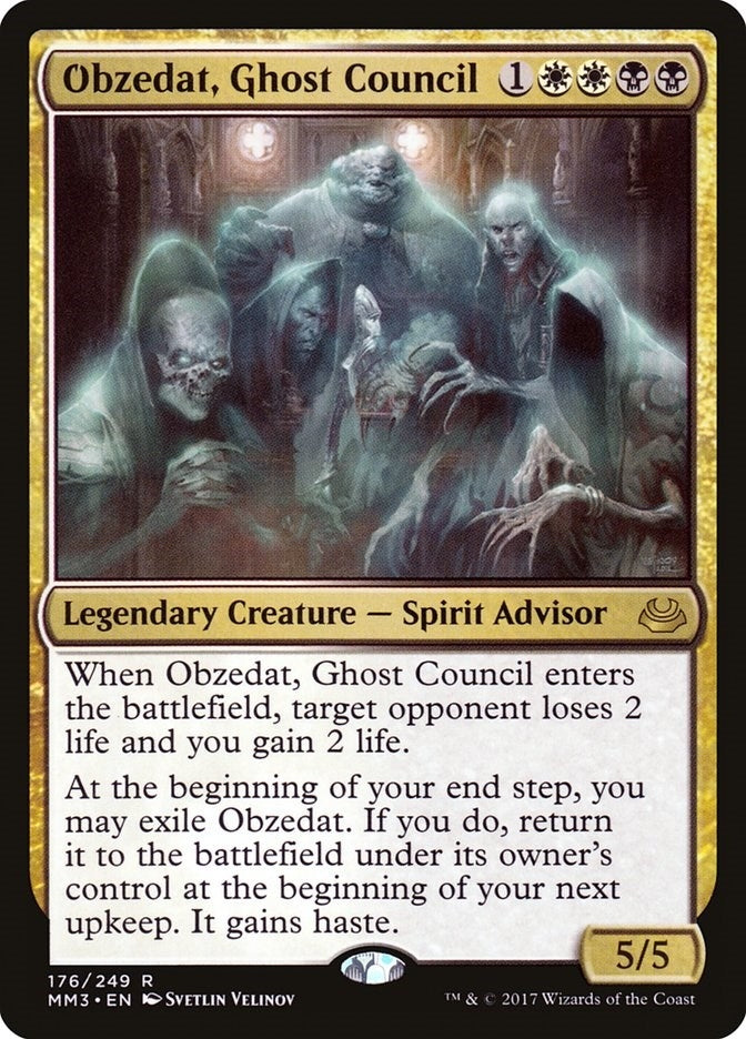 Image for Obzedat, Ghost Council (176) (MM3) - Magic: The Gathering