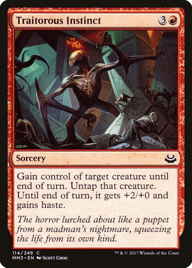 Image for Traitorous Instinct (114) - Magic: The Gathering