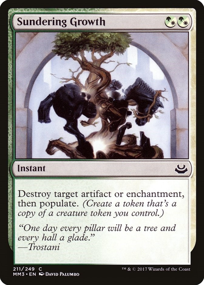Image for Sundering Growth (211) (MM3) - Magic: The Gathering