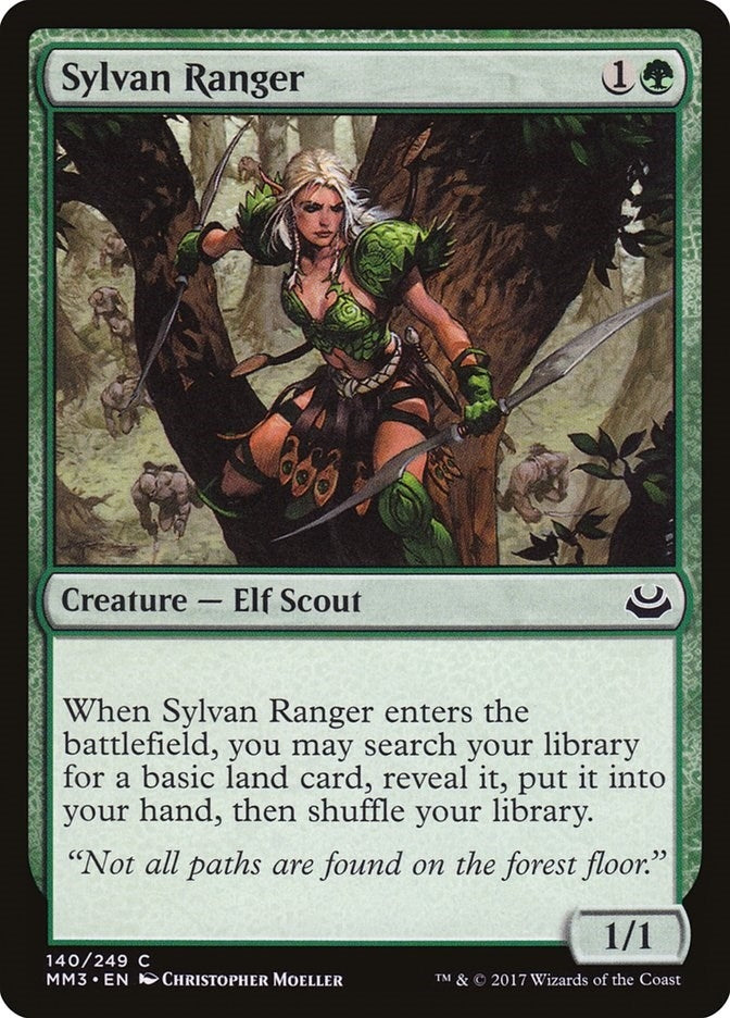 Image for Sylvan Ranger (140) (MM3) - Magic: The Gathering