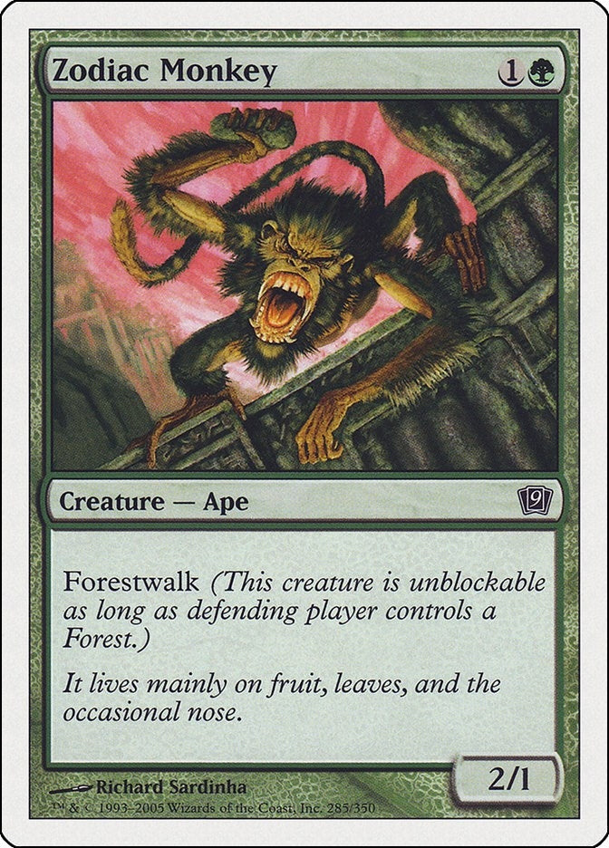 Image for Zodiac Monkey - Magic: The Gathering