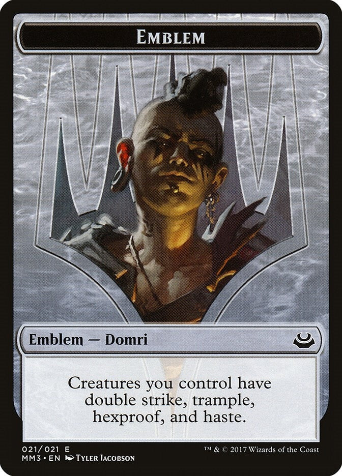 Image for Emblem - Domri Rade (21) (MM3) - Magic: The Gathering