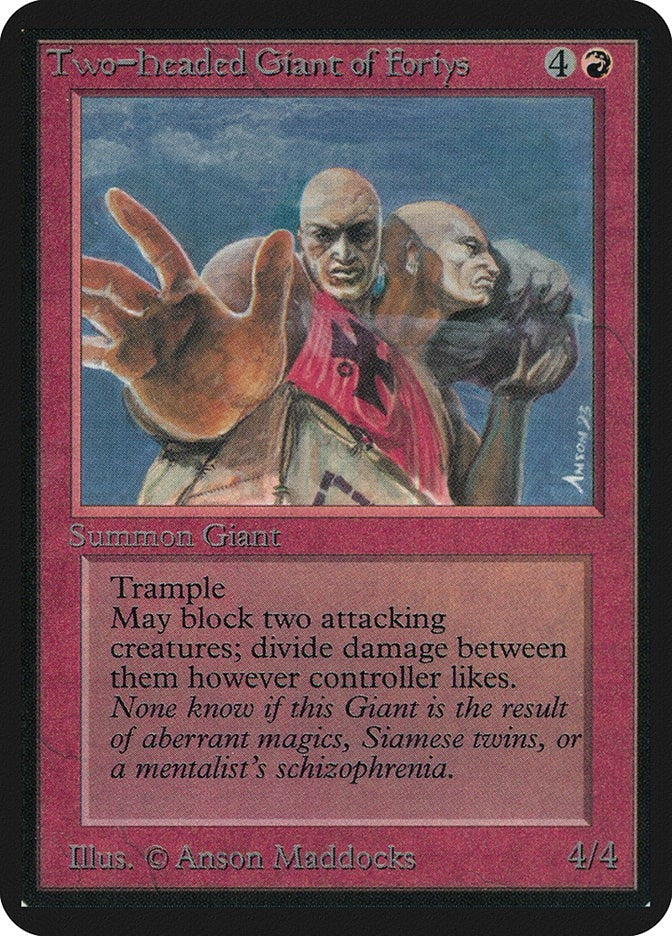 Image for Two-Headed Giant of Foriys - Magic: The Gathering