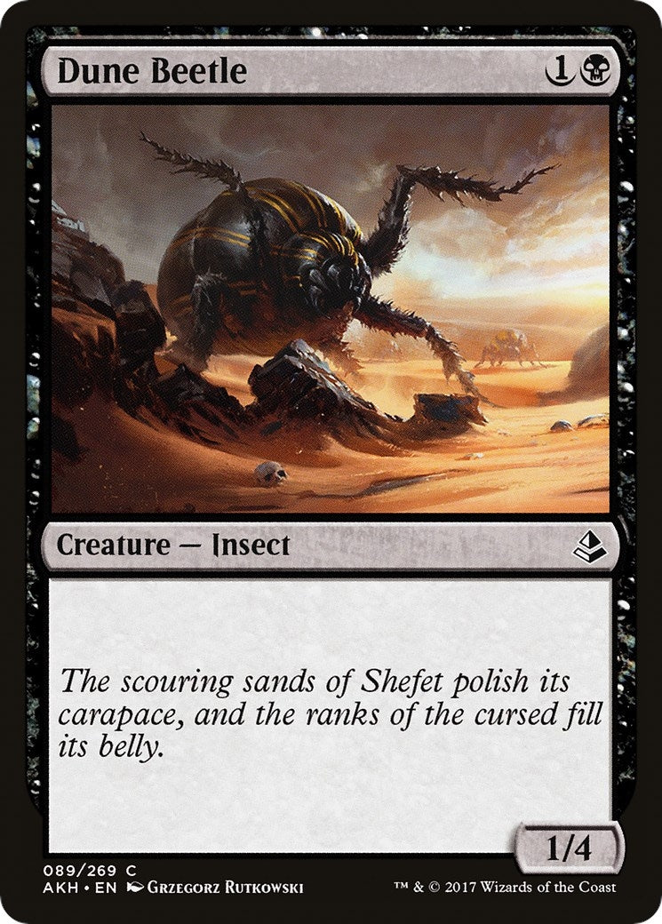 Image for Dune Beetle (89) (AKH) - Magic: The Gathering