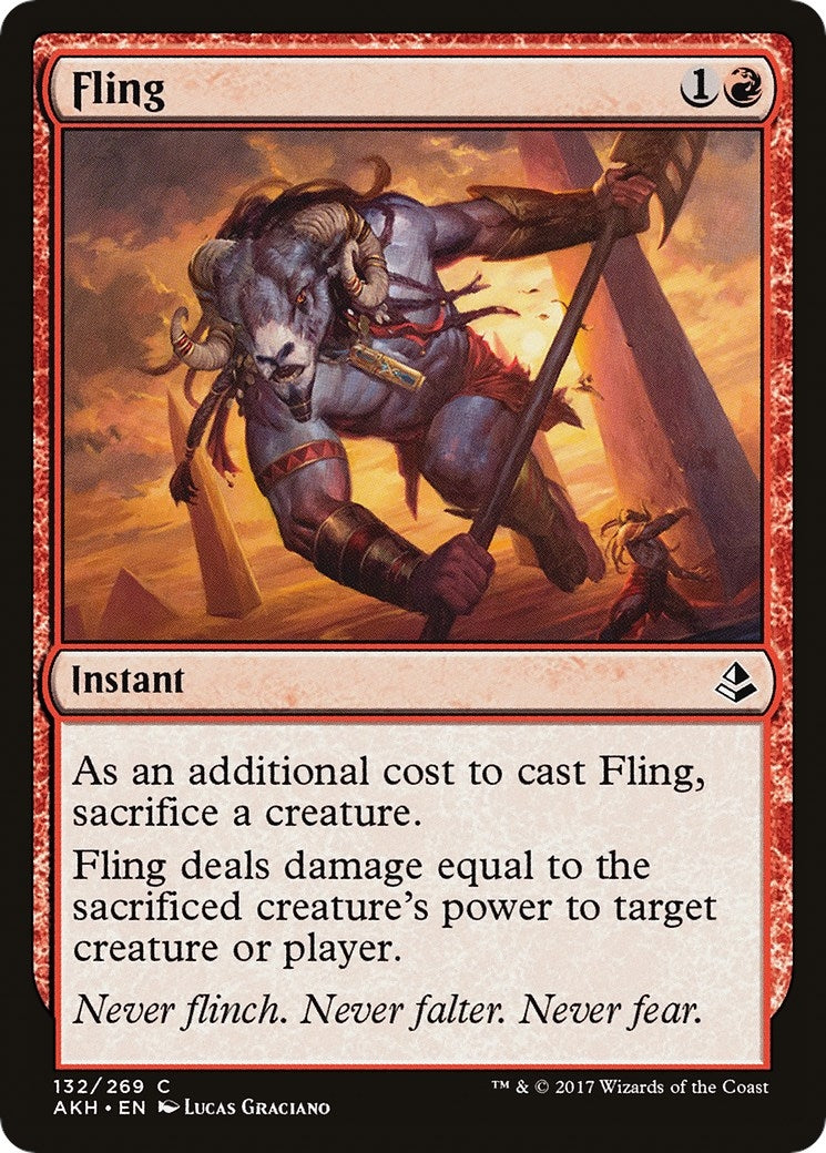 Image for Fling (132) - Magic: The Gathering