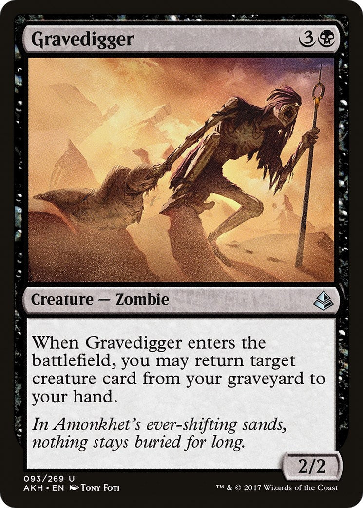 Image for Gravedigger (93) - Magic: The Gathering