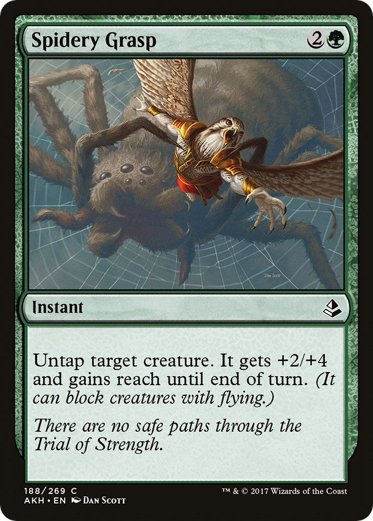 Image for Spidery Grasp (188) (AKH) - Magic: The Gathering