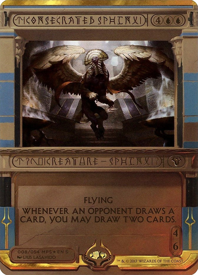 Image for Consecrated Sphinx (8) (MPS2) - Magic: The Gathering