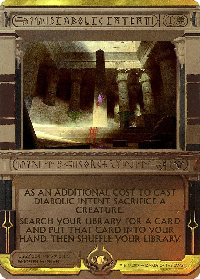 Image for Diabolic Intent (22) (MPS2) - Magic: The Gathering